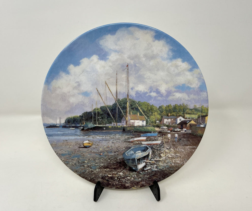 Wedgwood Bone China Collector Plate – Danbury Mint, Safe Harbours Collection