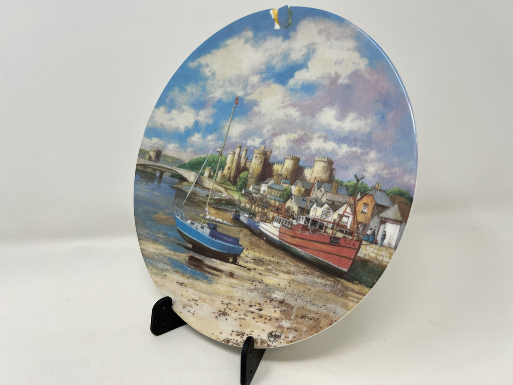 Wedgwood Bone China Collector Plate, Safe Harbours, Clive Madgwick