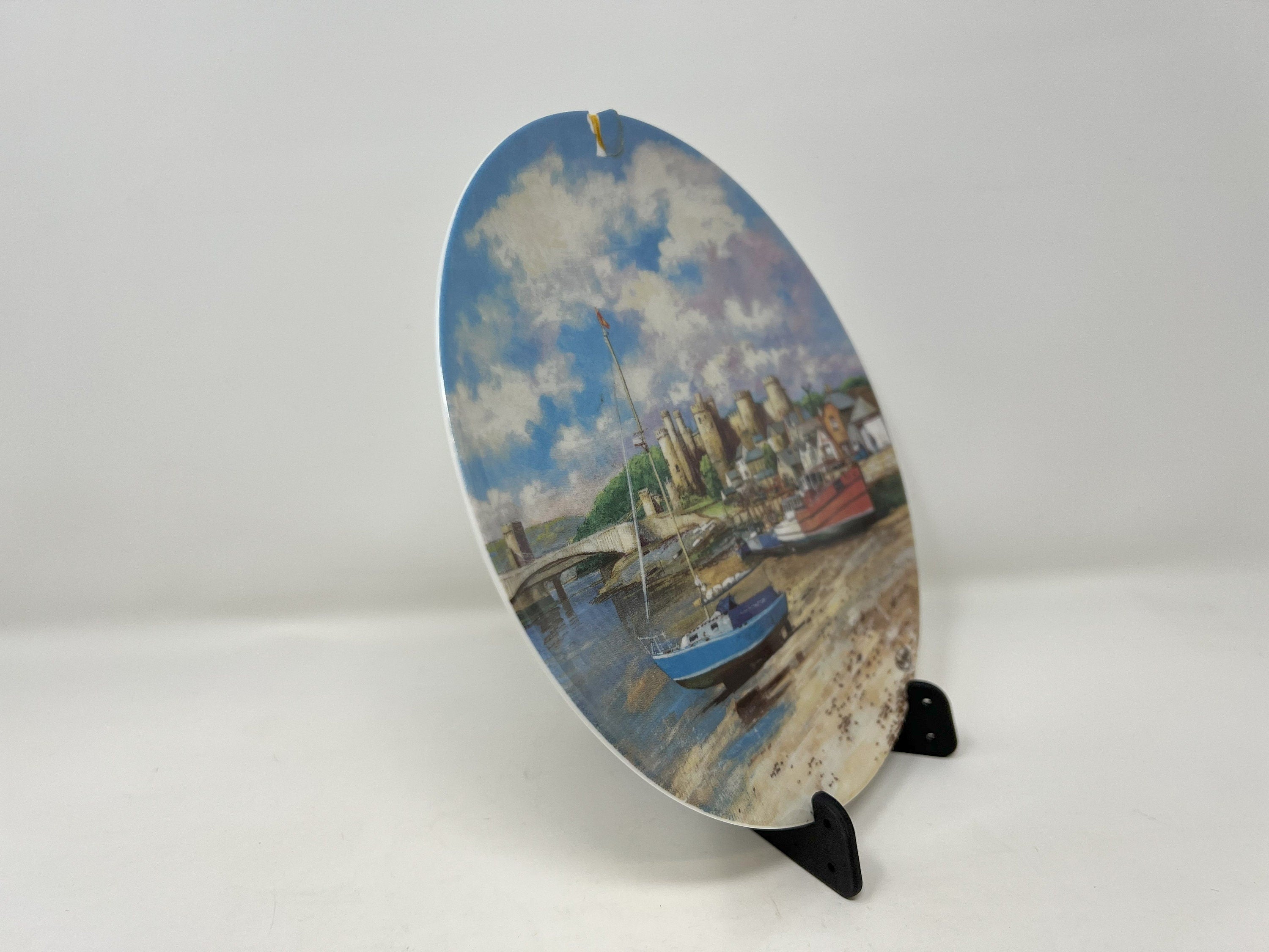 Wedgwood Bone China Collector Plate, Safe Harbours, Clive Madgwick