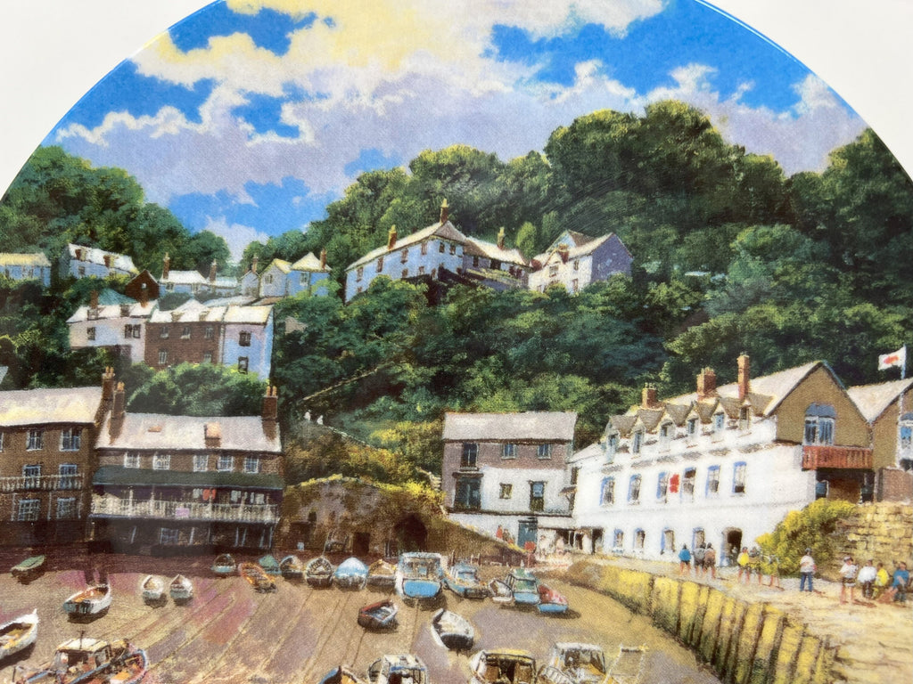 Wedgwood Clovelly Plate – Bone China Safe Harbours Collection