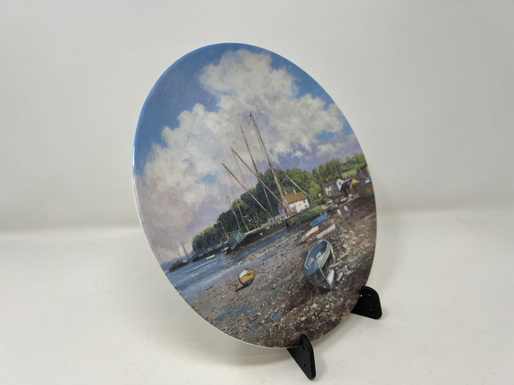 Wedgwood Bone China Collector Plate – Danbury Mint, Safe Harbours Collection