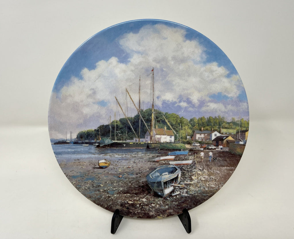 Danbury Mint  Wedgwood Safe Harbours Collection Plates Collectors Plates