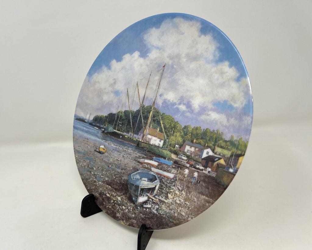 Wedgwood Bone China Collector Plate – Danbury Mint, Safe Harbours Collection