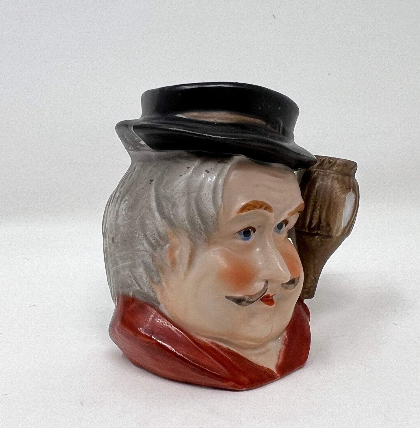 Hand Painted Character Toby Jug, Vintage Leonardo Porcelain Mini Jug