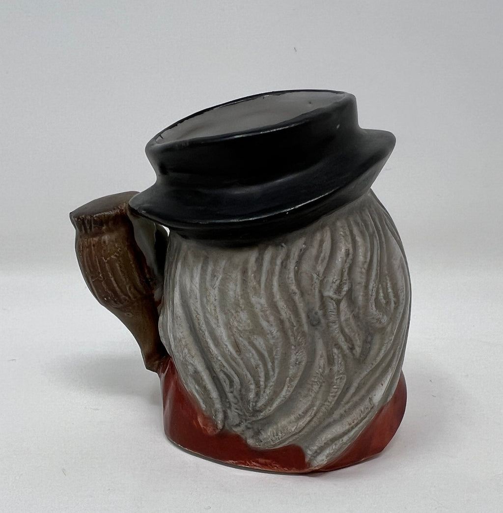 Hand Painted Character Toby Jug, Vintage Leonardo Porcelain Mini Jug