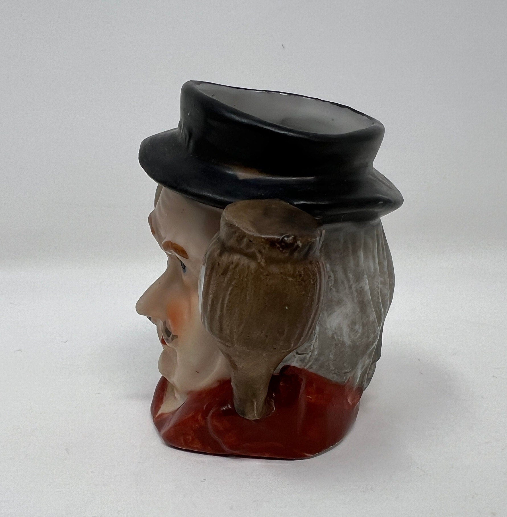 Hand Painted Character Toby Jug, Vintage Leonardo Porcelain Mini Jug