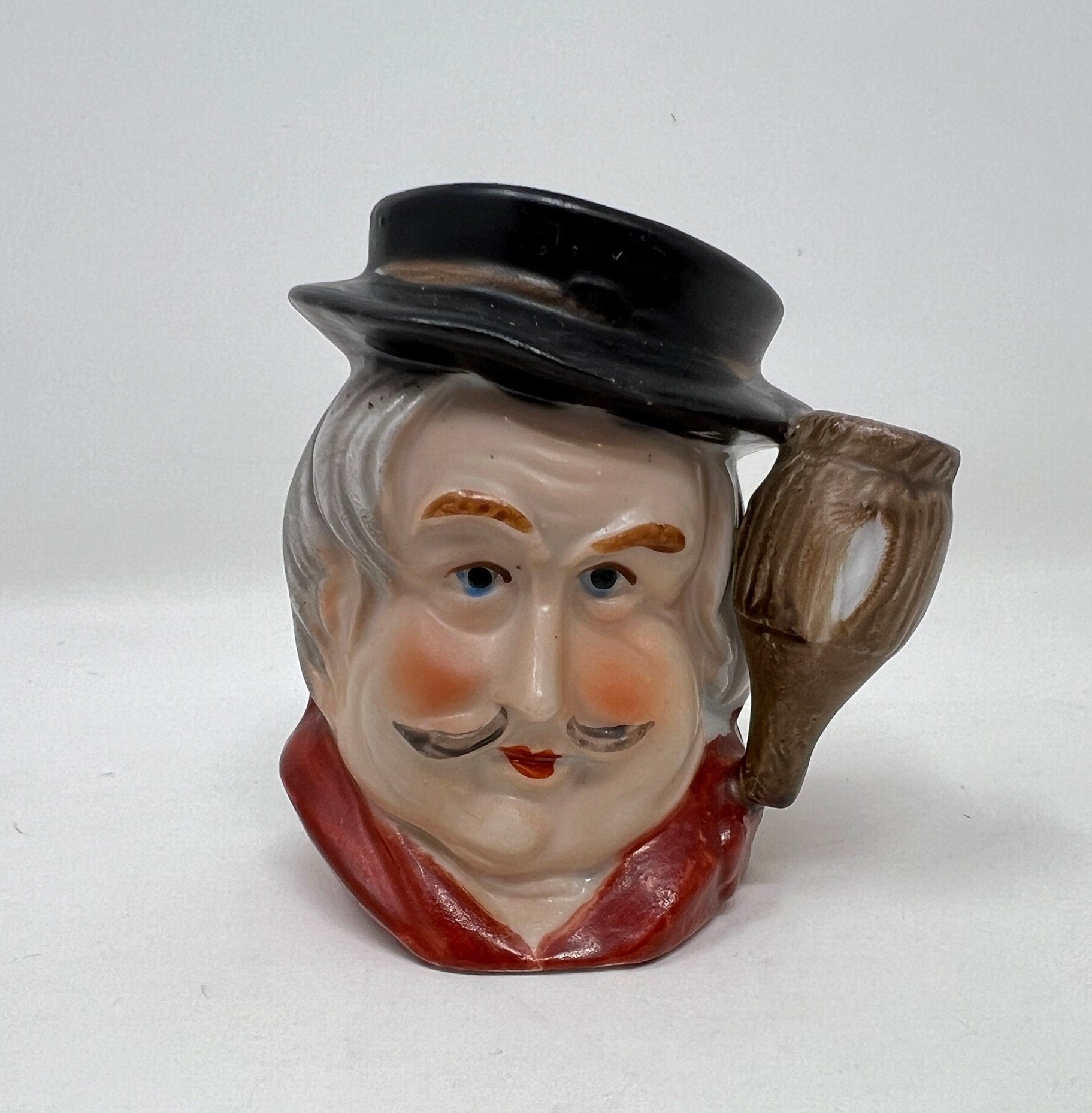 Hand Painted Character Toby Jug, Vintage Leonardo Porcelain Mini Jug