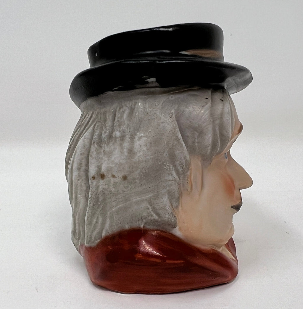 Hand Painted Character Toby Jug, Vintage Leonardo Porcelain Mini Jug