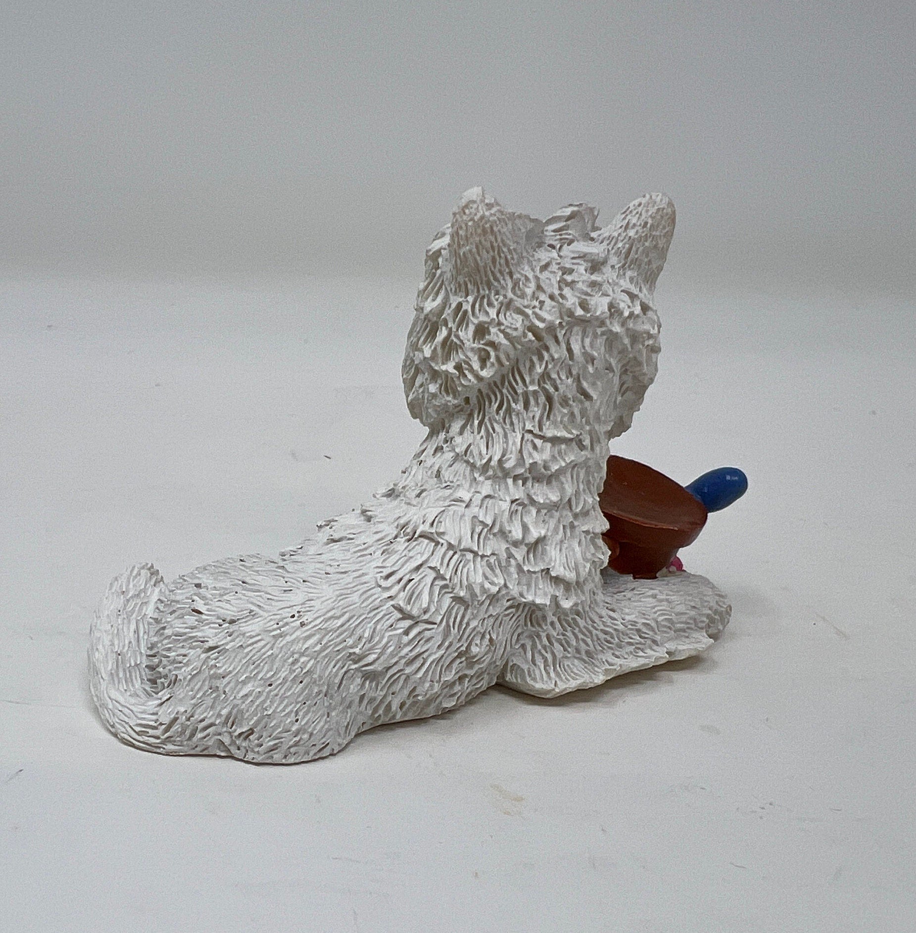 Vintage Regency Fine Arts Terrier Figurine, Miniature Dog Statue