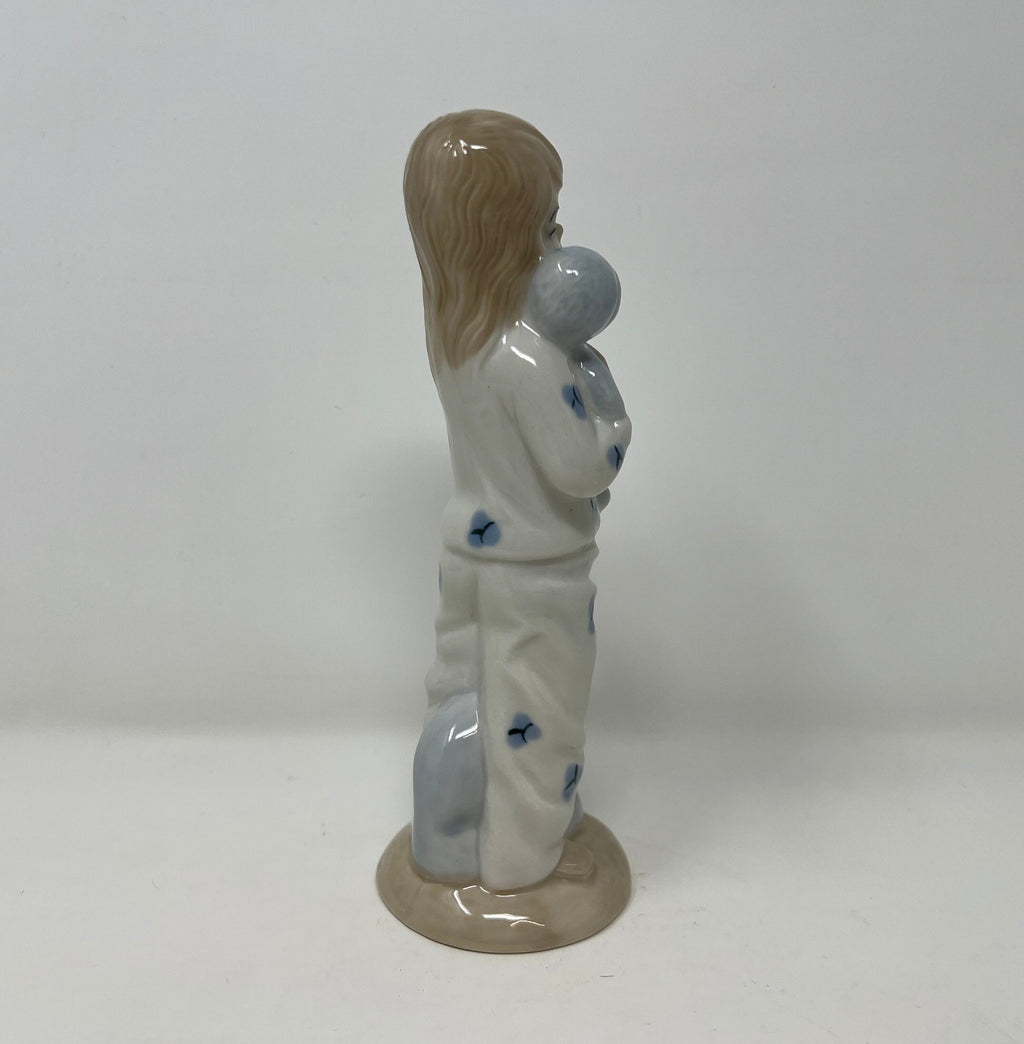 Vintage SANGO Spanish Girl with Doll Figurine, Collector Display