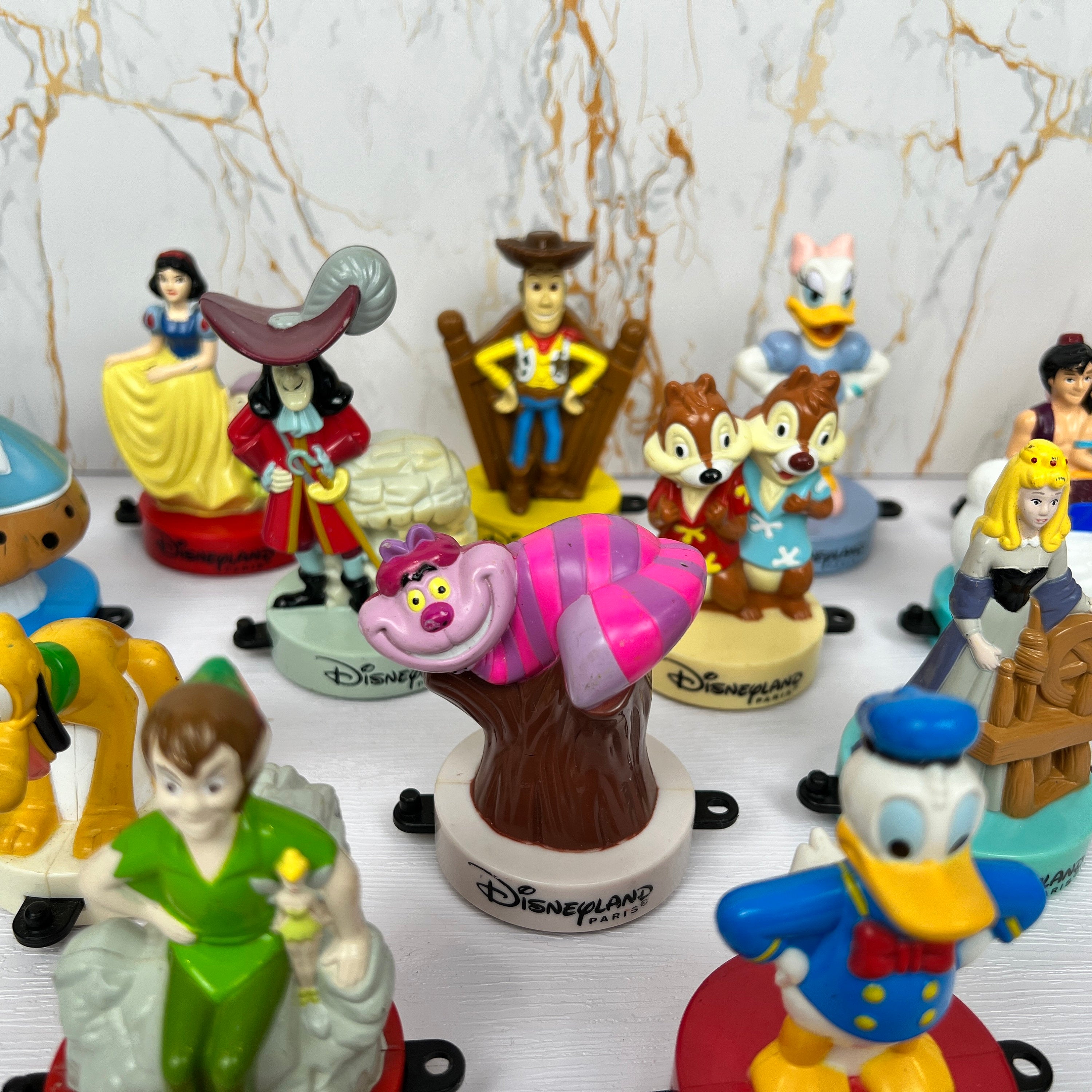 Vintage McDonalds Disneyland Paris Connecting Toy Stamp, Standing Disney Figurine, Collectible Toys, Figurine Collectors