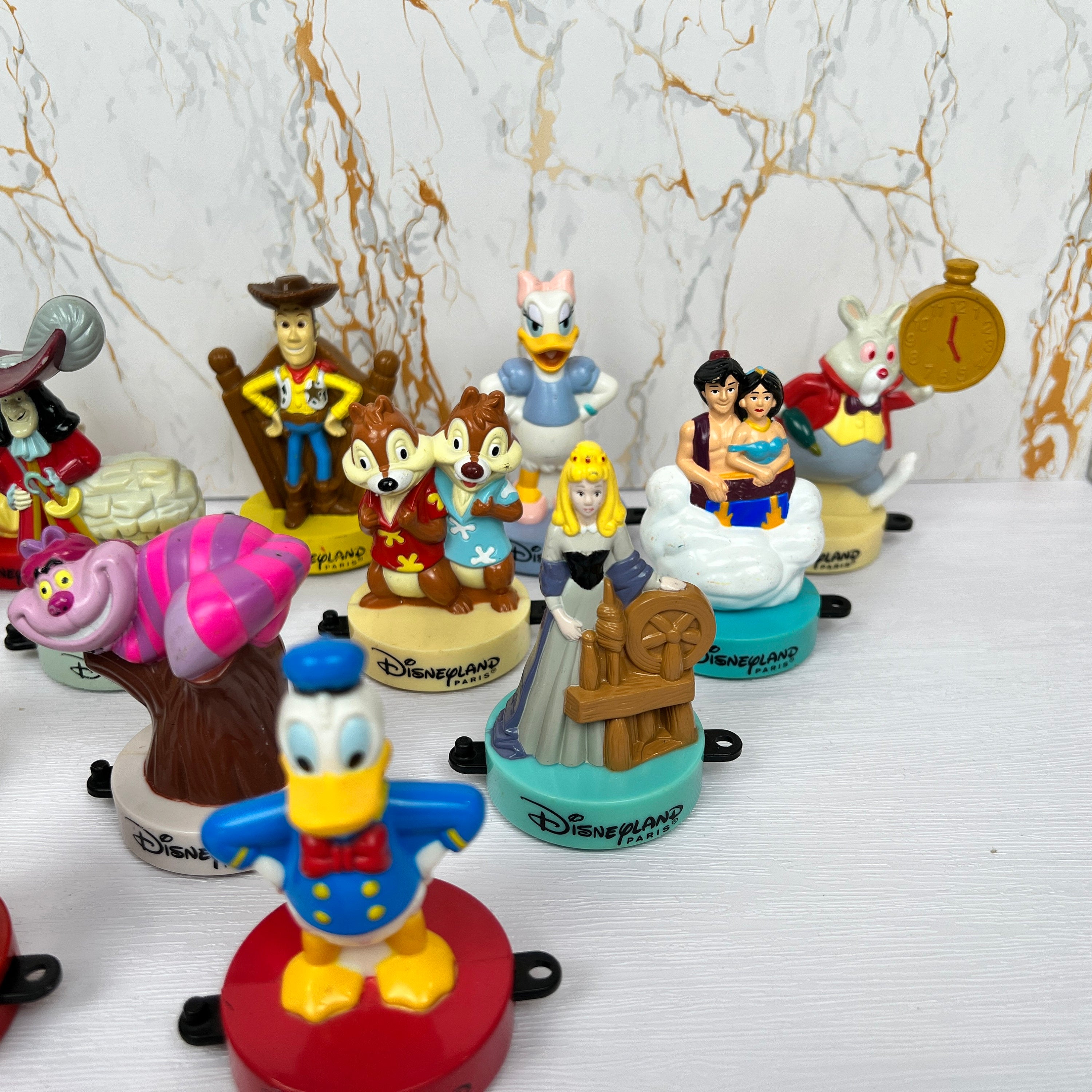 Vintage McDonalds Disneyland Paris Connecting Toy Stamp, Standing Disney Figurine, Collectible Toys, Figurine Collectors
