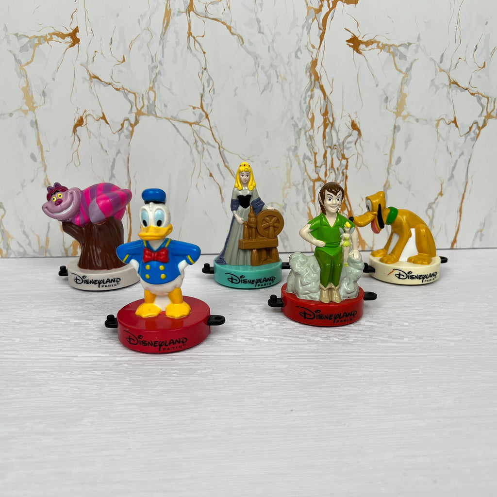 Vintage McDonalds Disneyland Paris Connecting Toy Stamp, Standing Disney Figurine, Collectible Toys, Figurine Collectors