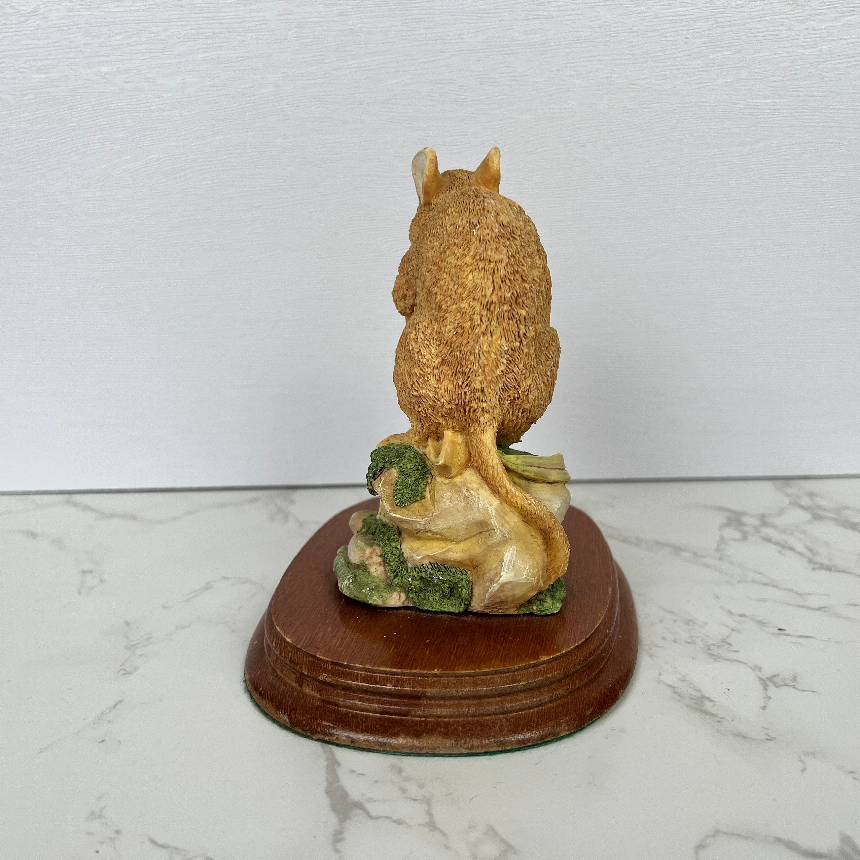 Leonardo Collection Field Mouse Resin Figurine, Vintage Farm Life