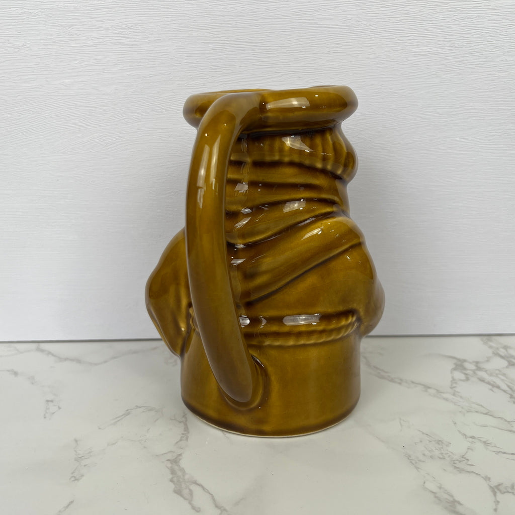 Dartmouth Pottery Torquay Friar Tuck Toby Jug, Tan Brown Character Jug