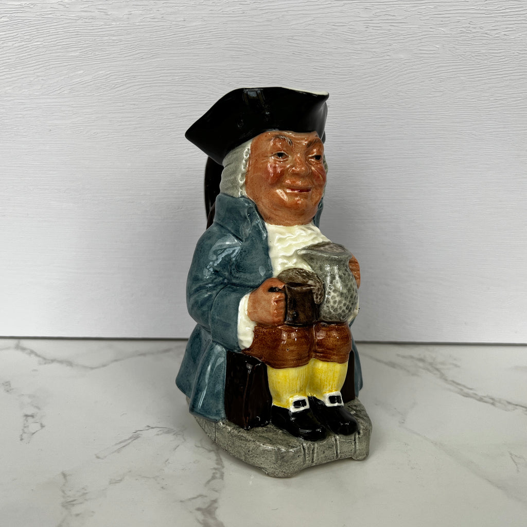 Vintage Character Jug, Hand Painted Kelsboro Ware Toby Jug, 13 cm tall