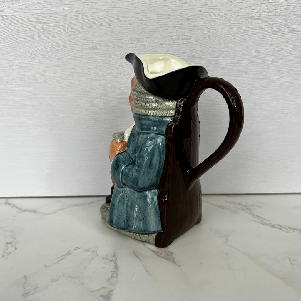Vintage Character Jug, Hand Painted Kelsboro Ware Toby Jug, 13 cm tall