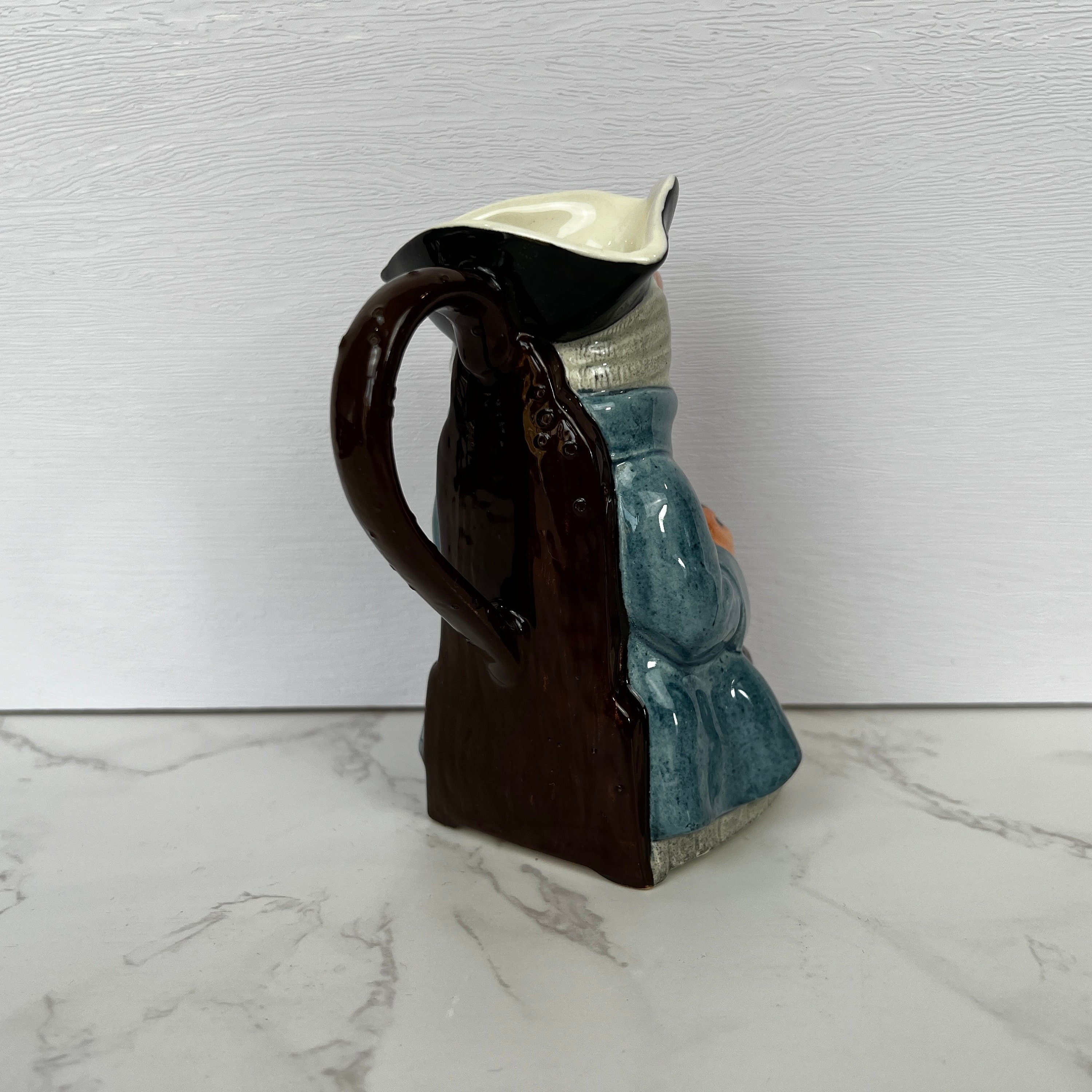 Vintage Character Jug, Hand Painted Kelsboro Ware Toby Jug, 13 cm tall