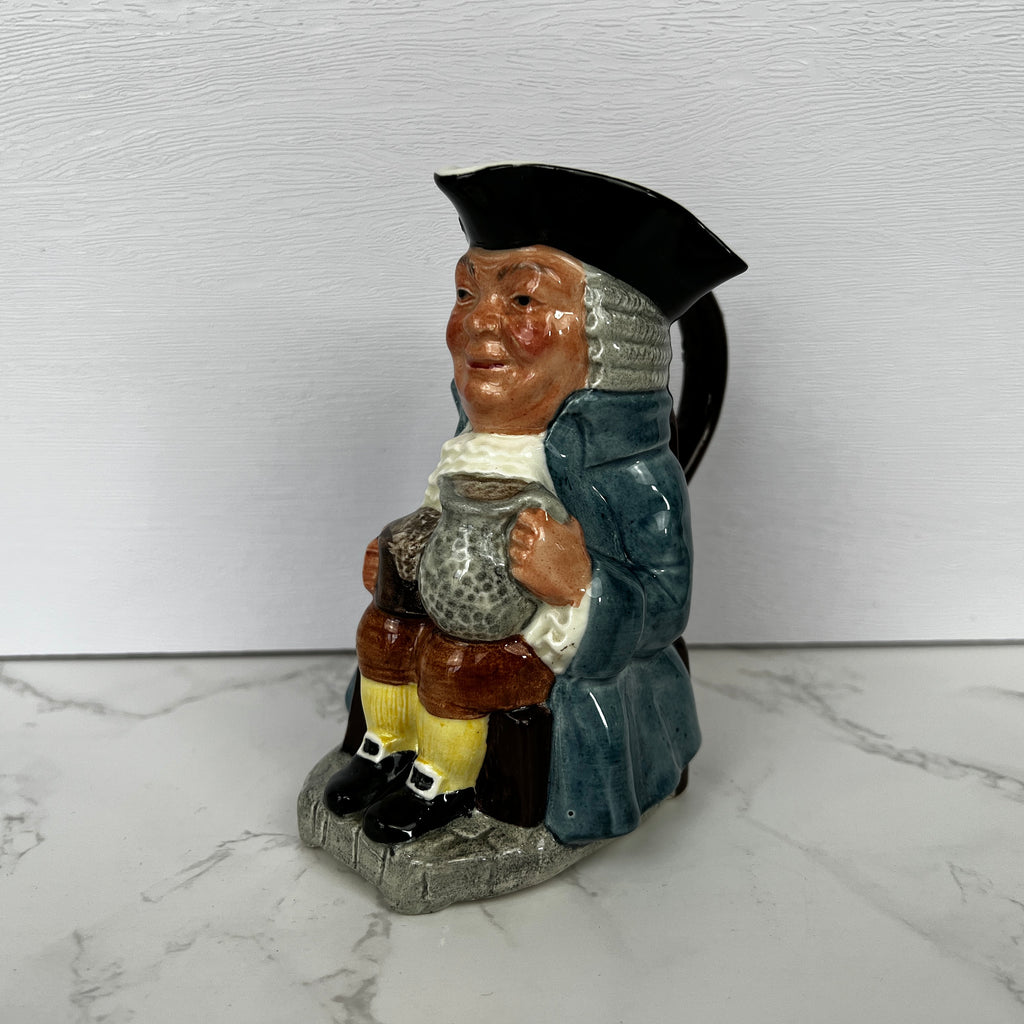 Vintage Character Jug, Hand Painted Kelsboro Ware Toby Jug, 13 cm tall