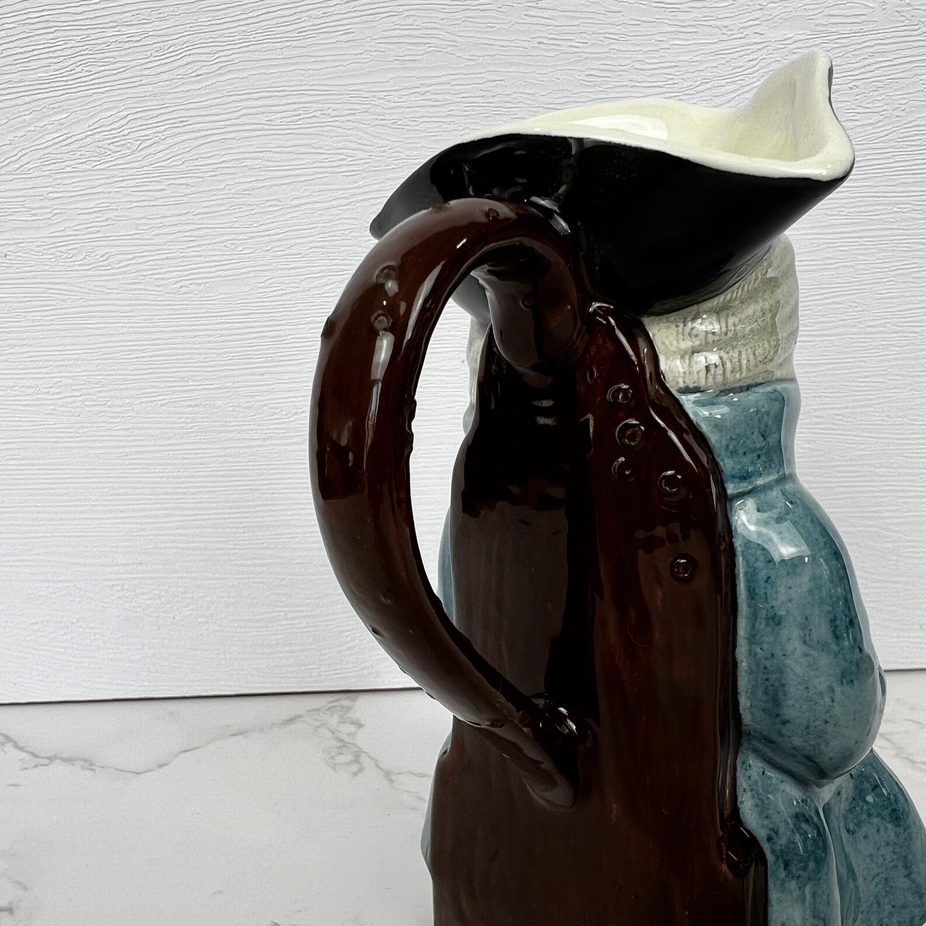 Vintage Character Jug, Hand Painted Kelsboro Ware Toby Jug, 13 cm tall
