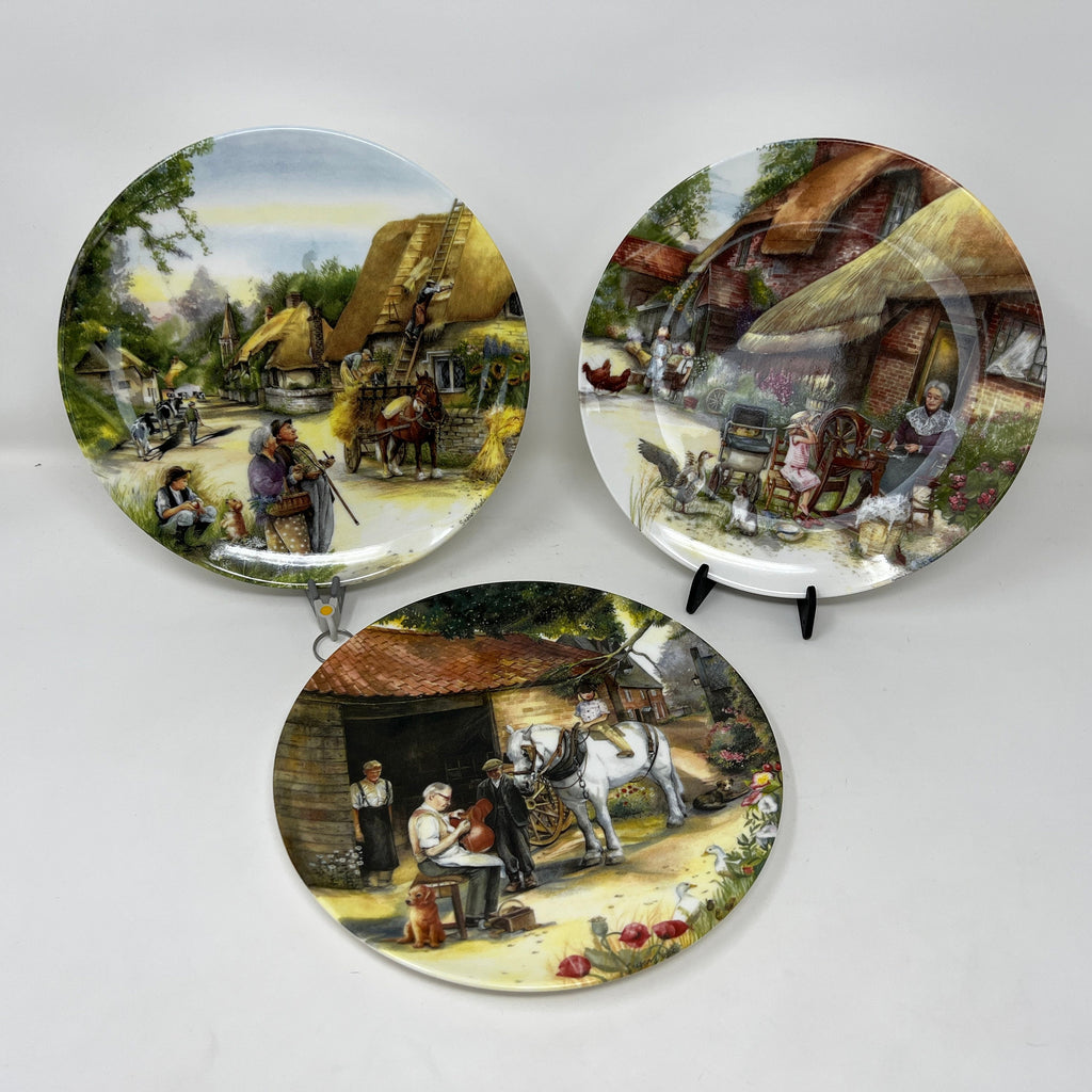 Royal Doulton Bone China Collector Plate, Old Country Crafts, Made in England