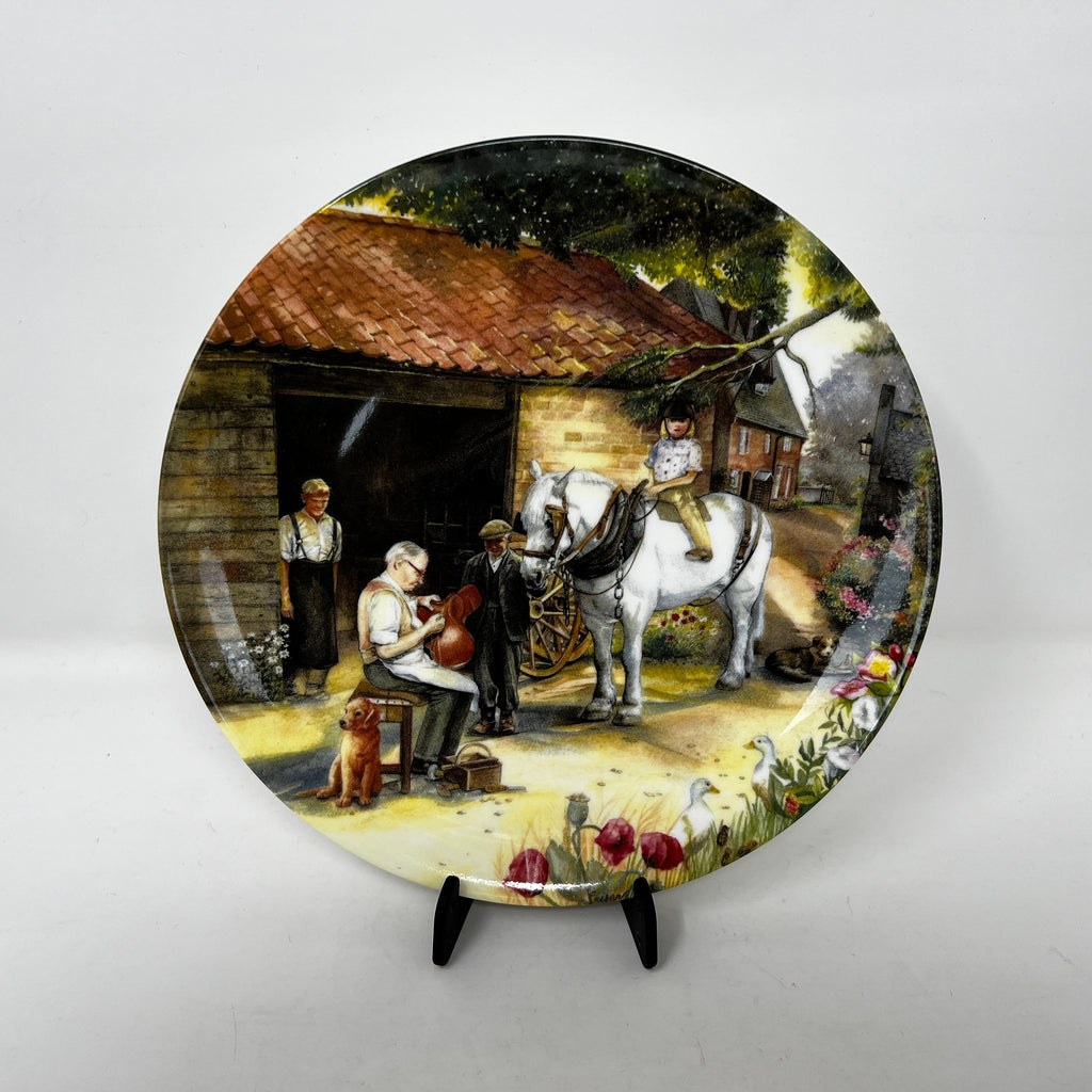 Royal Doulton Bone China Collector Plate, Old Country Crafts, Made in England