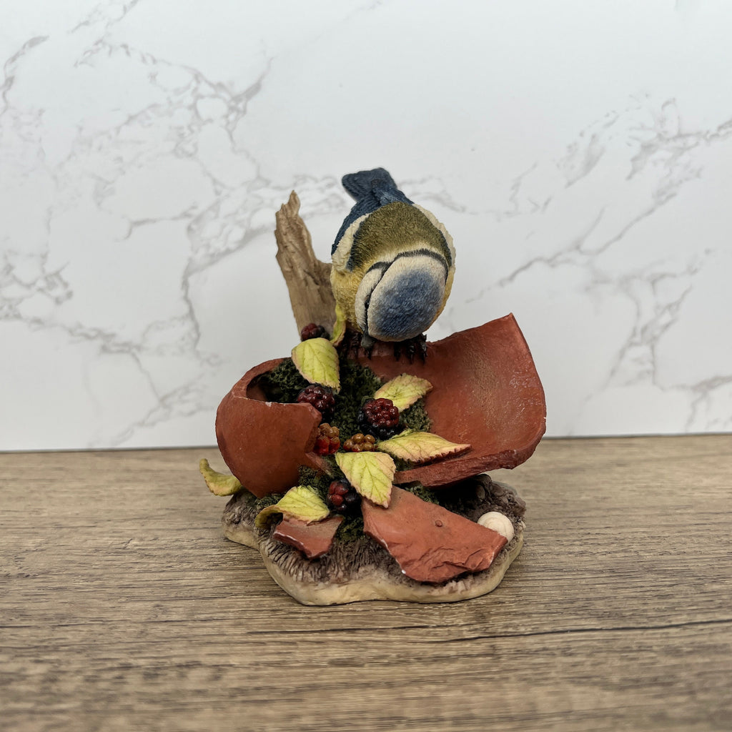 Vintage Arden Sculptures Bluetit Bird Figurine, Christopher Holt Design