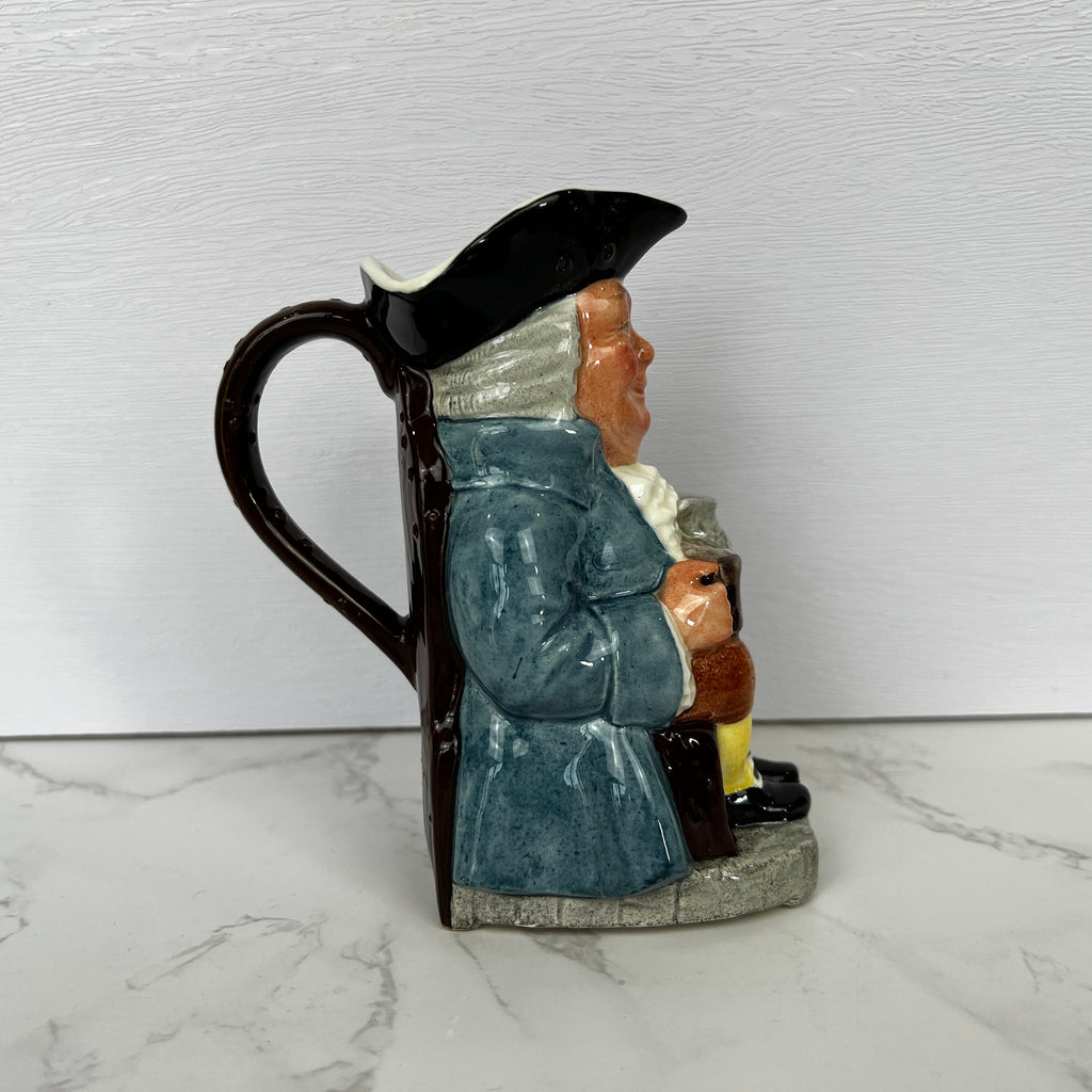 Vintage Character Jug, Hand Painted Kelsboro Ware Toby Jug, 13 cm tall