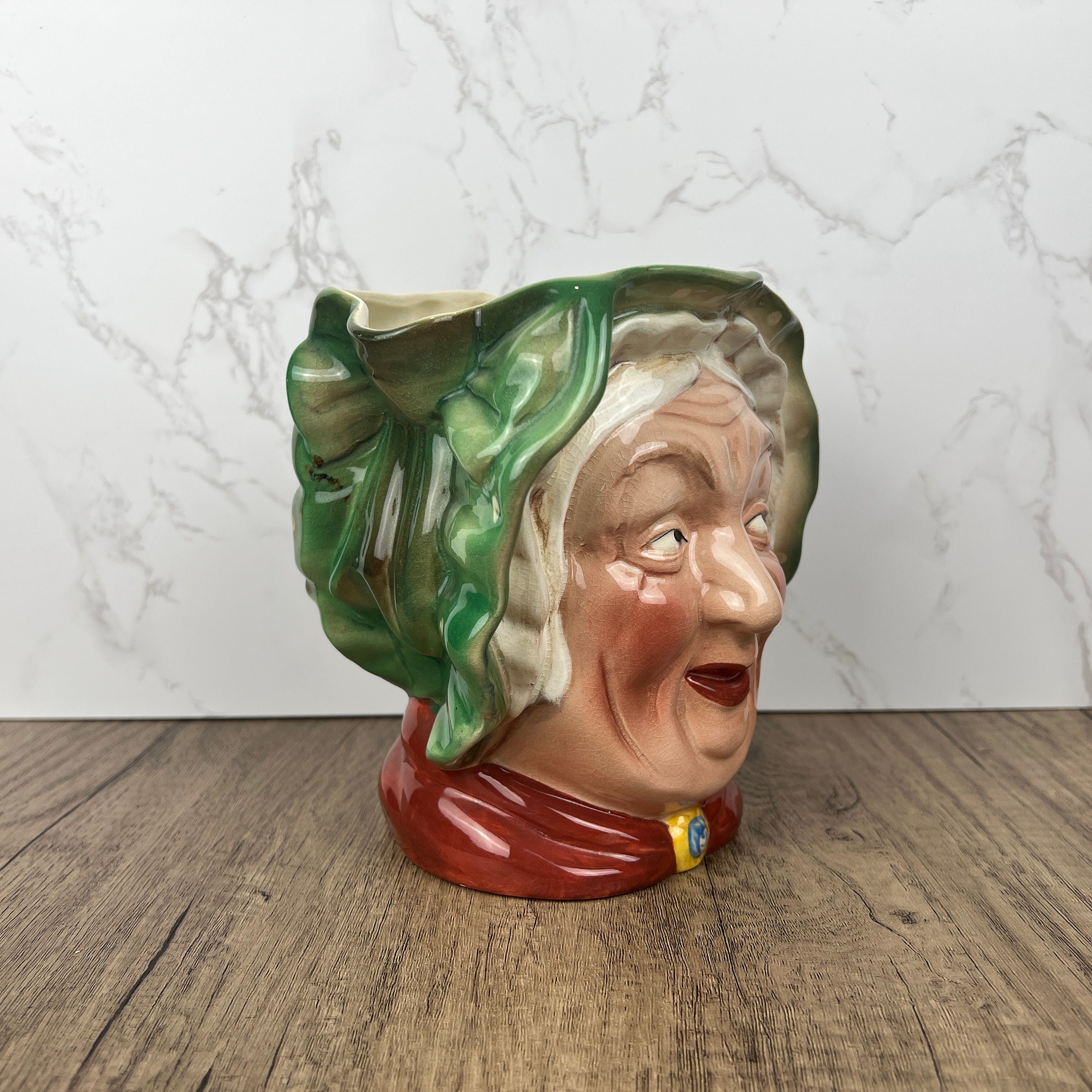 Vintage Beswick Sairey Gamp Toby Jug, England, 1930s