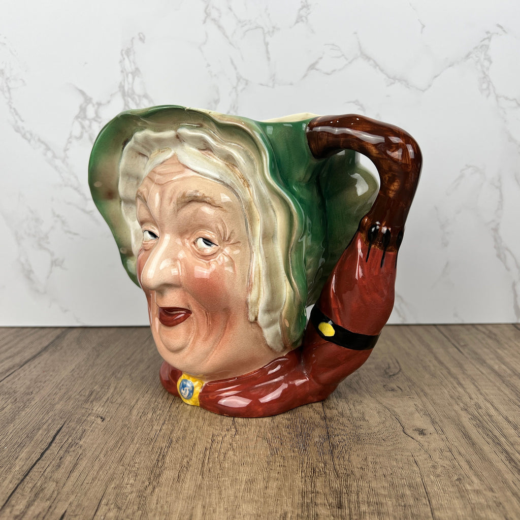 Vintage Beswick Sairey Gamp Toby Jug, England, 1930s