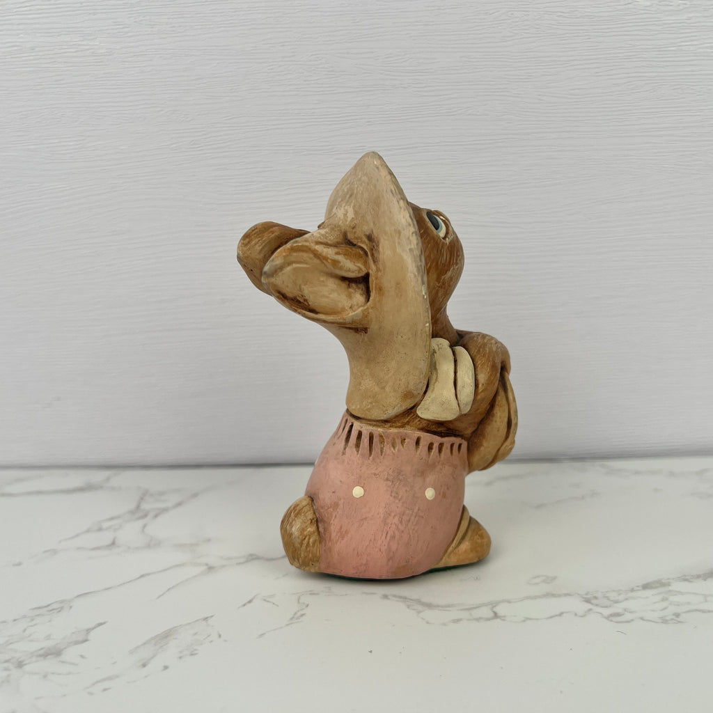Pendelfin Rocky Rabbit Figurine, Stonecraft Ornament, Made in England