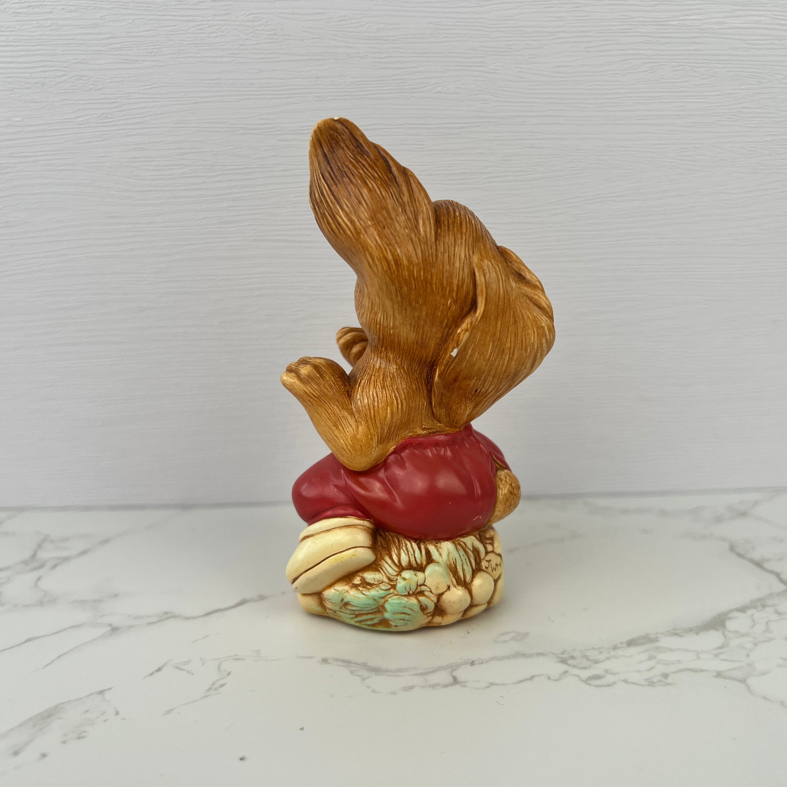 Vintage Pendelfin "THE THUMPER" Rabbit Figurine, Hand-Painted Stonecraft