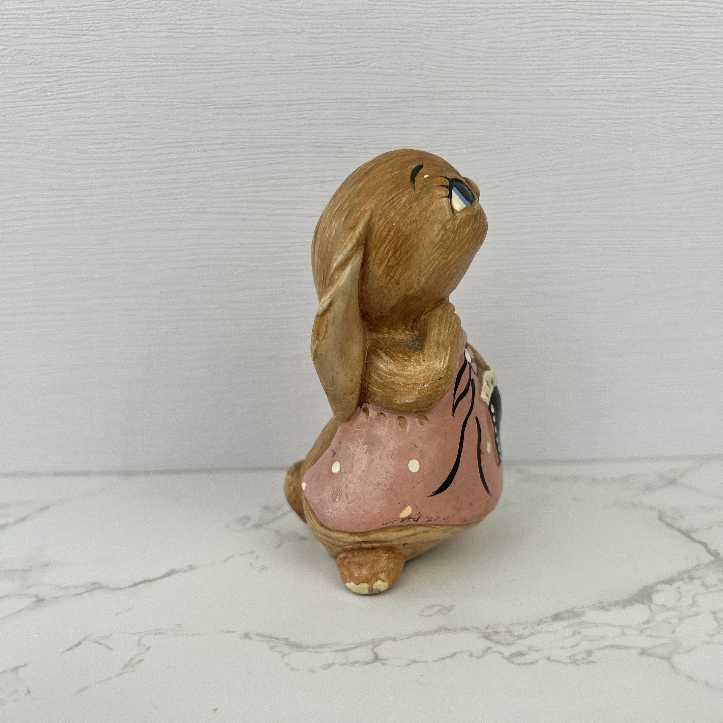 Retired Pendelfin Lucy Pocket Stoneware Rabbit Figurine