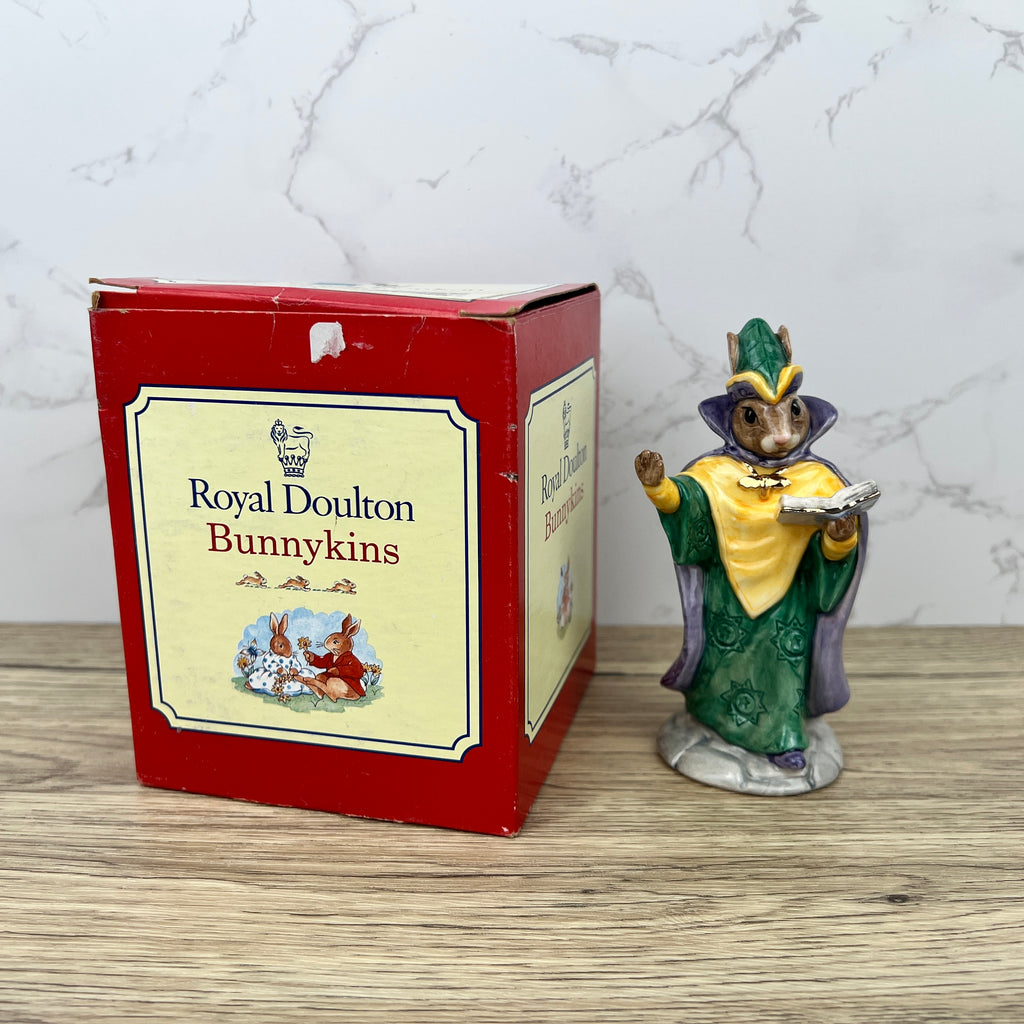 Royal Doulton Mystic Bunnykins, DB197, Millennium Collection, Made in England, Boxed Ceramic Figurine