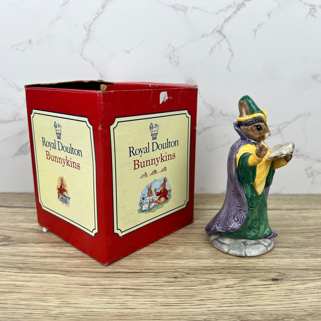Royal Doulton Mystic Bunnykins, DB197, Millennium Collection, Made in England, Boxed Ceramic Figurine