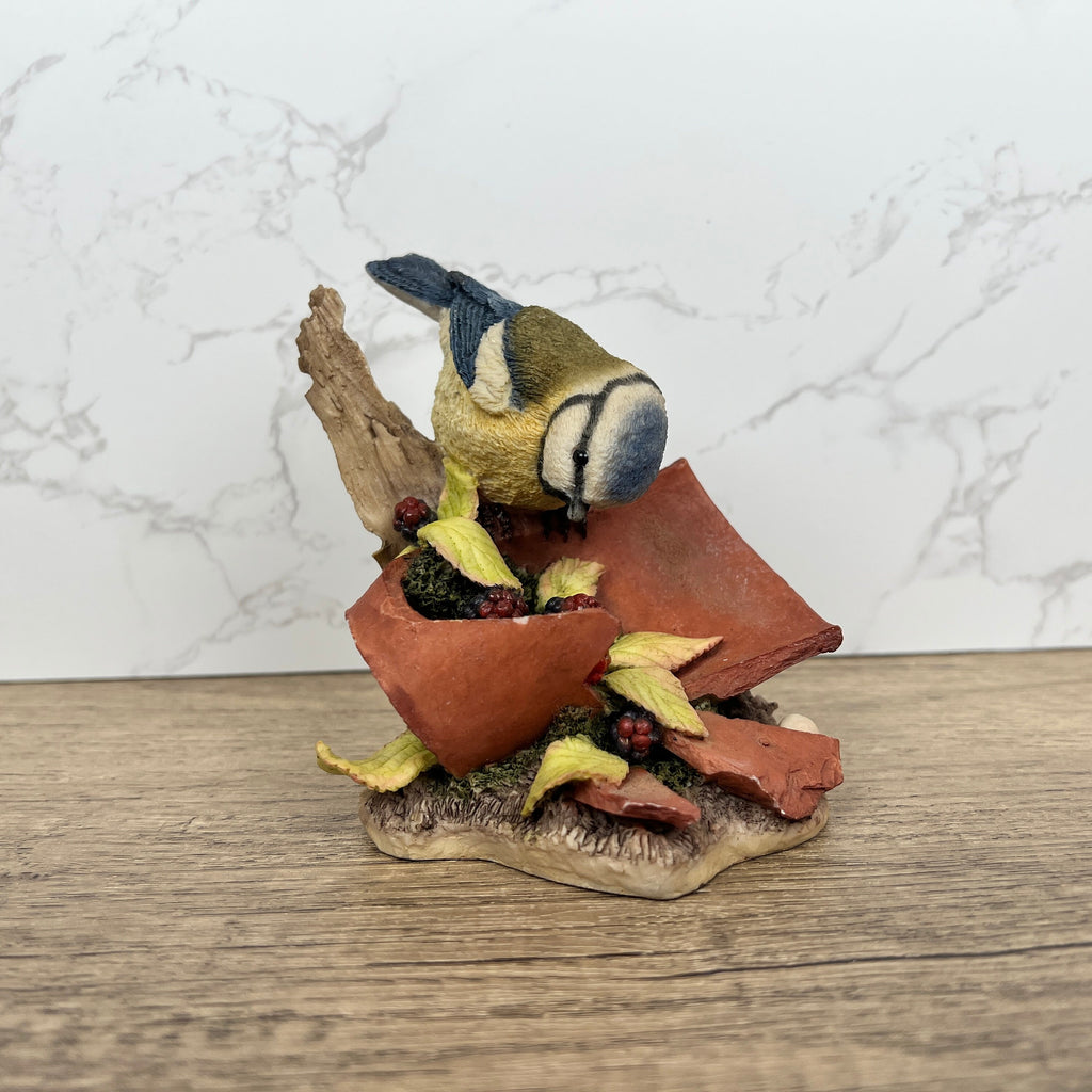 Vintage Arden Sculptures Bluetit Bird Figurine, Christopher Holt Design
