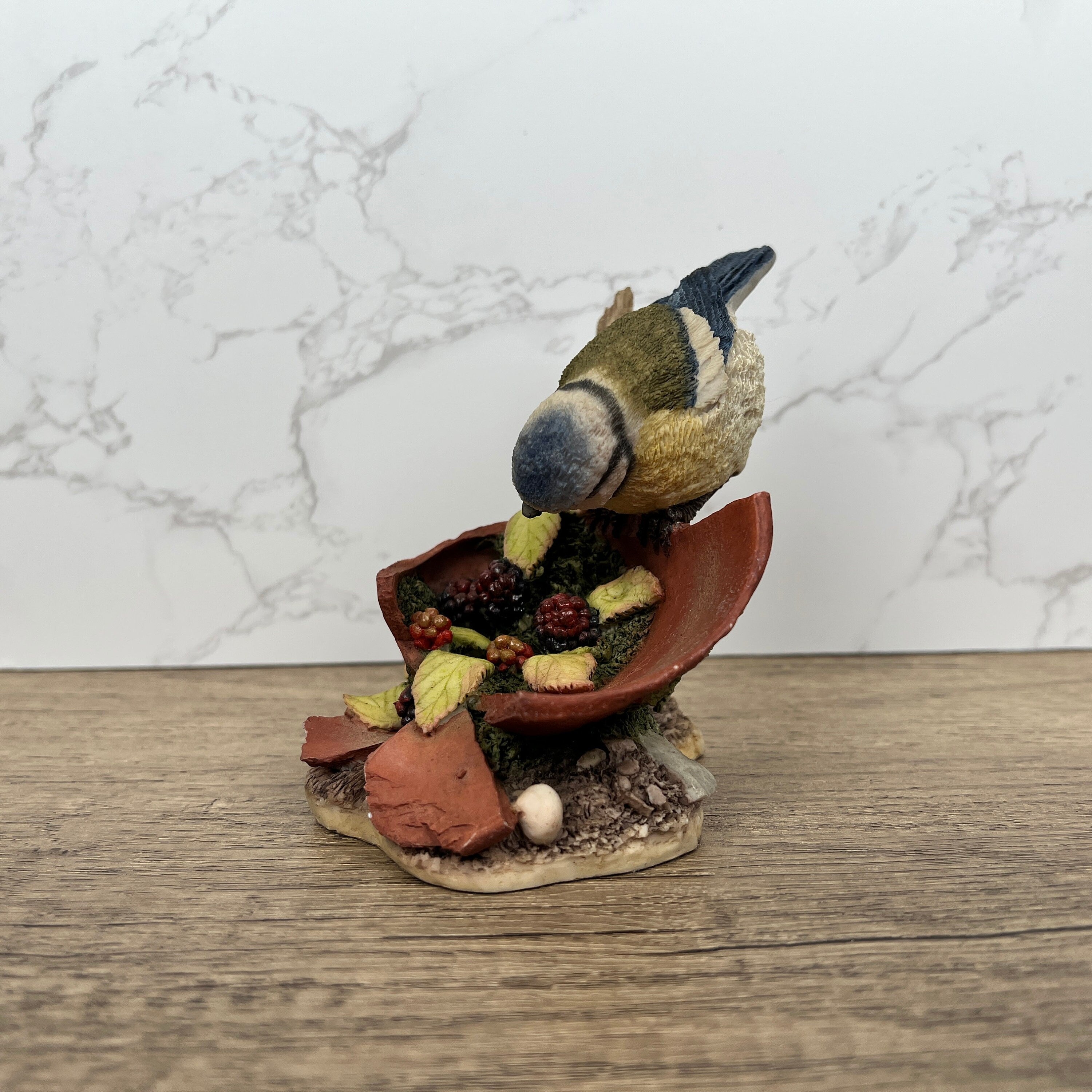 Vintage Arden Sculptures Bluetit Bird Figurine, Christopher Holt Design