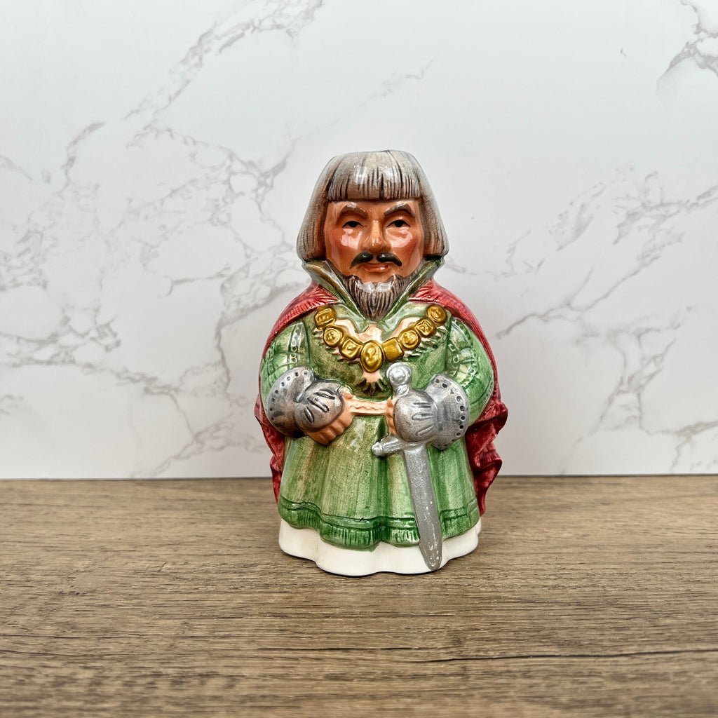 Sheriff of Nottingham Porcelain Collectible Toby Jugs Pots, Character Milk Jug, Housewarming Gift Decoration