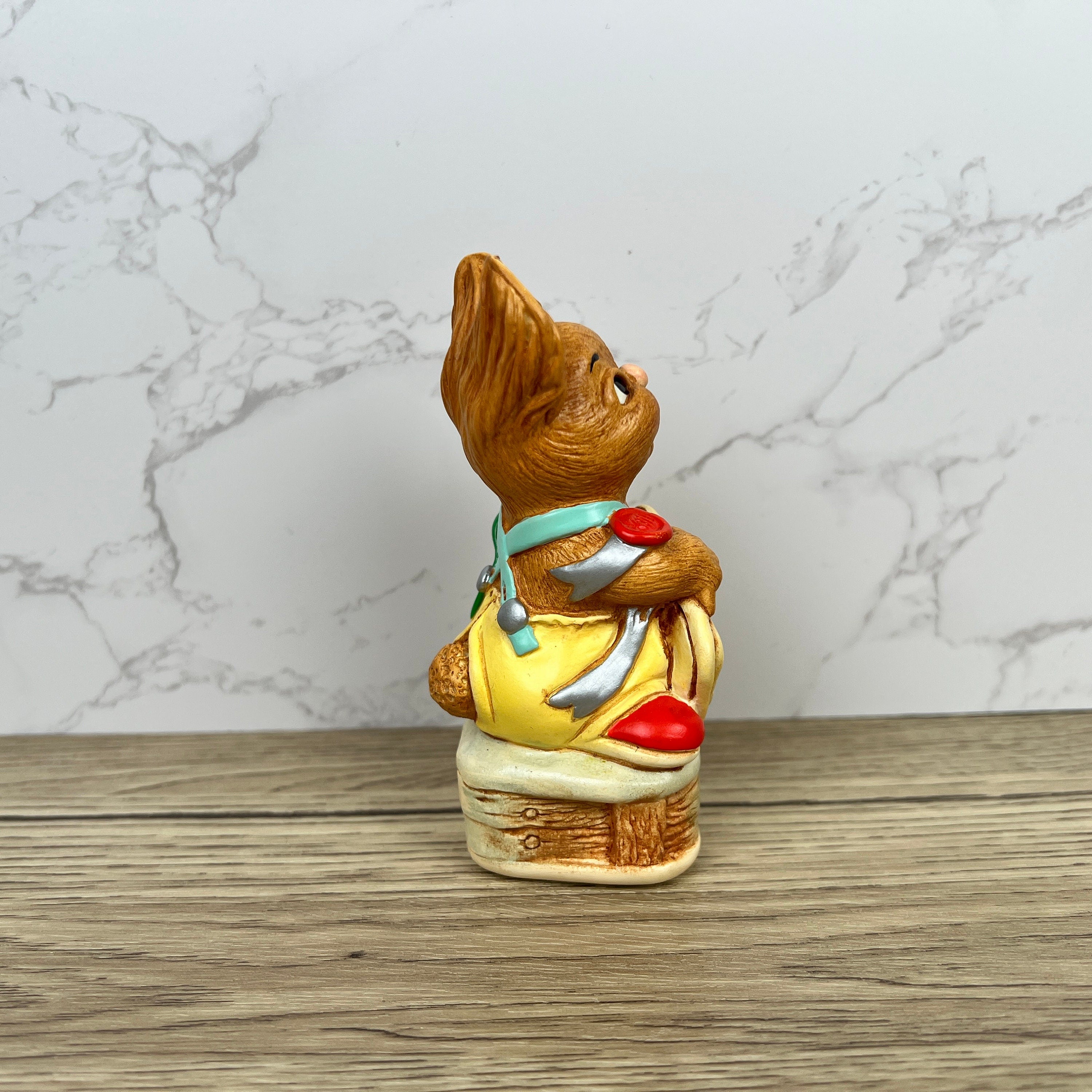 Pendelfin "JUDGE" Rabbit Figurine, Hand Painted Stonecraft Figure, Housewarming Gift Ideas