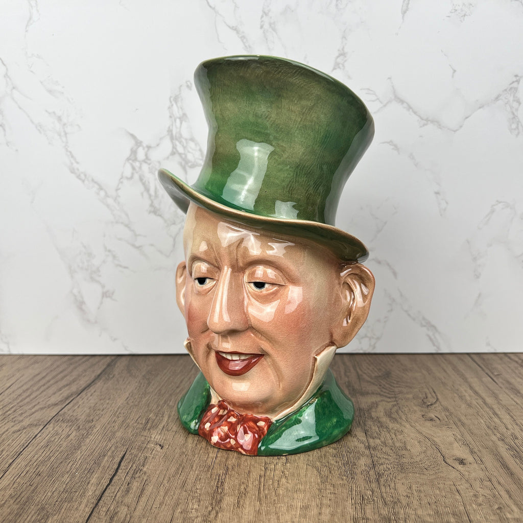 Vintage Beswick Micawber Toby Jug, Dickens Character Jug