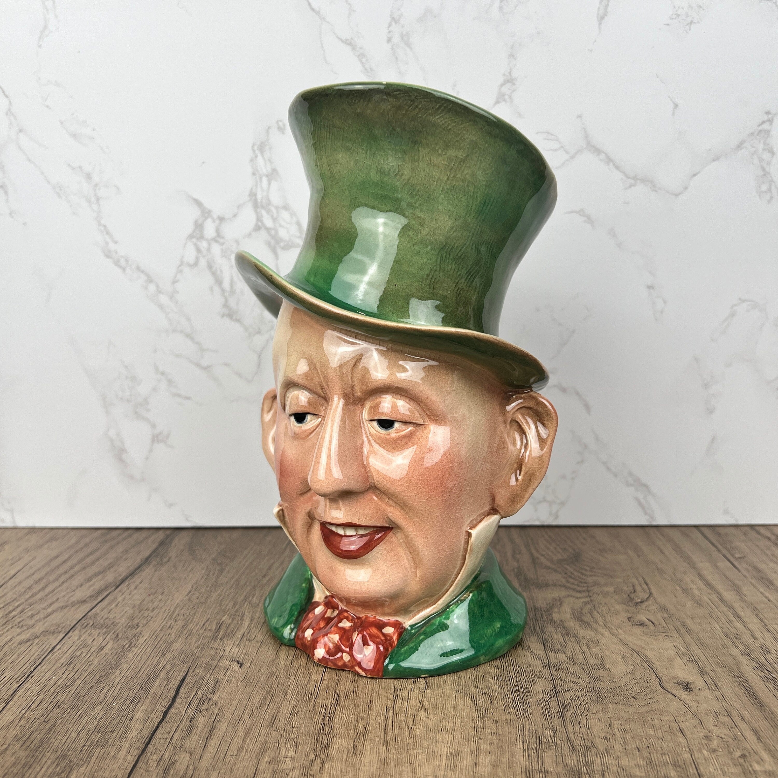 Vintage Beswick Micawber Toby Jug, Dickens Character Jug
