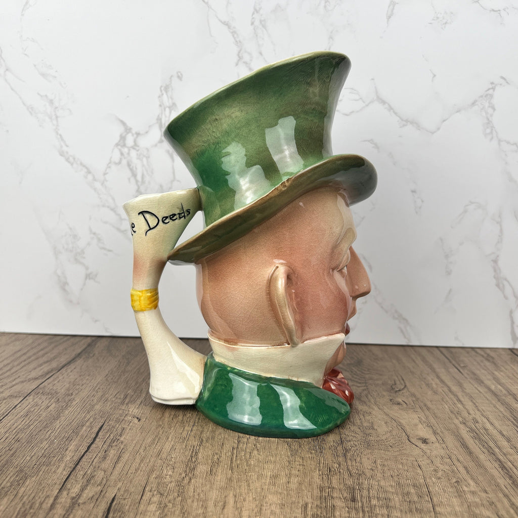 Vintage Beswick Micawber Toby Jug, Dickens Character Jug