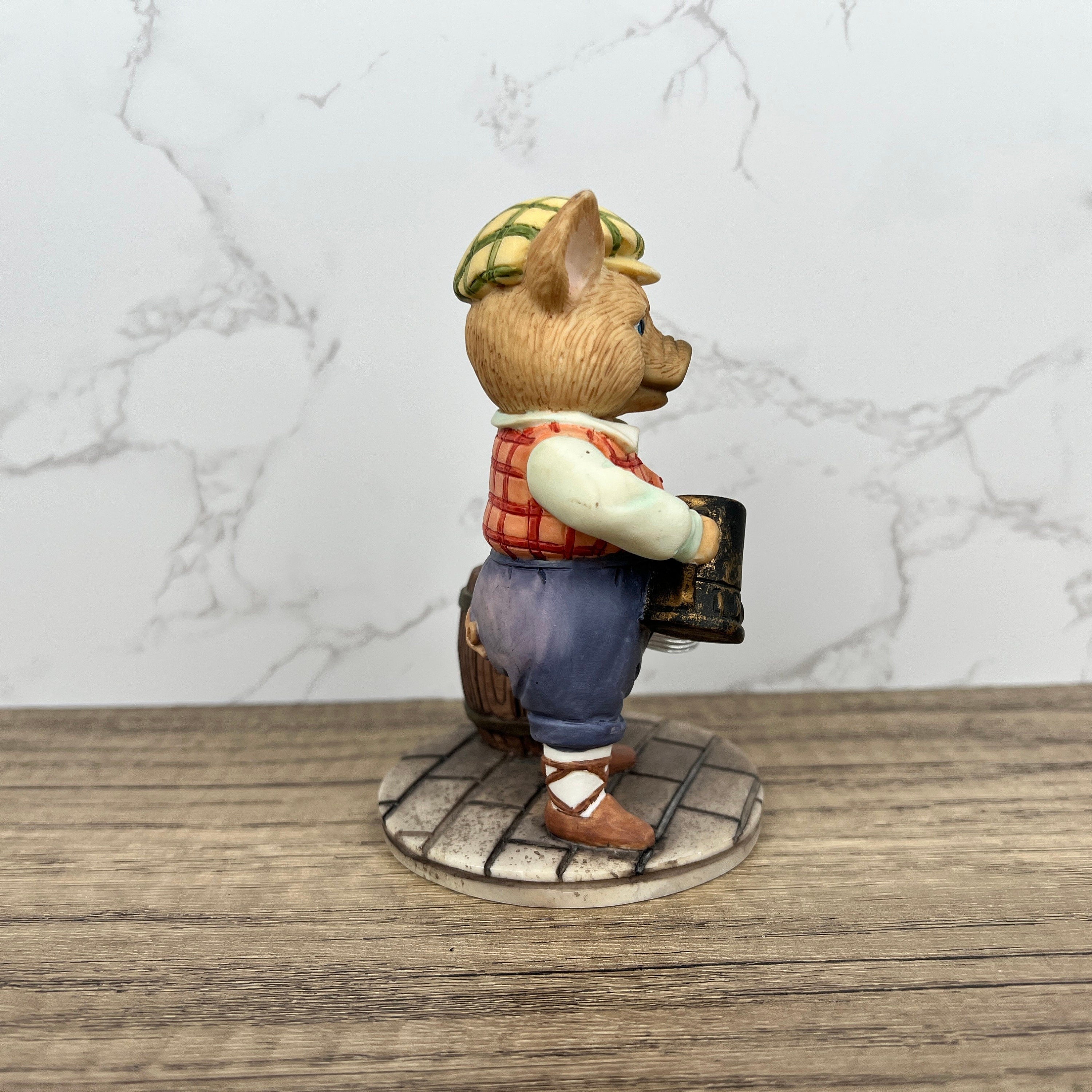 The Leonardo Collection "Little Nook" Porcelain Collector Figure, Peter 'Porky' Trotter