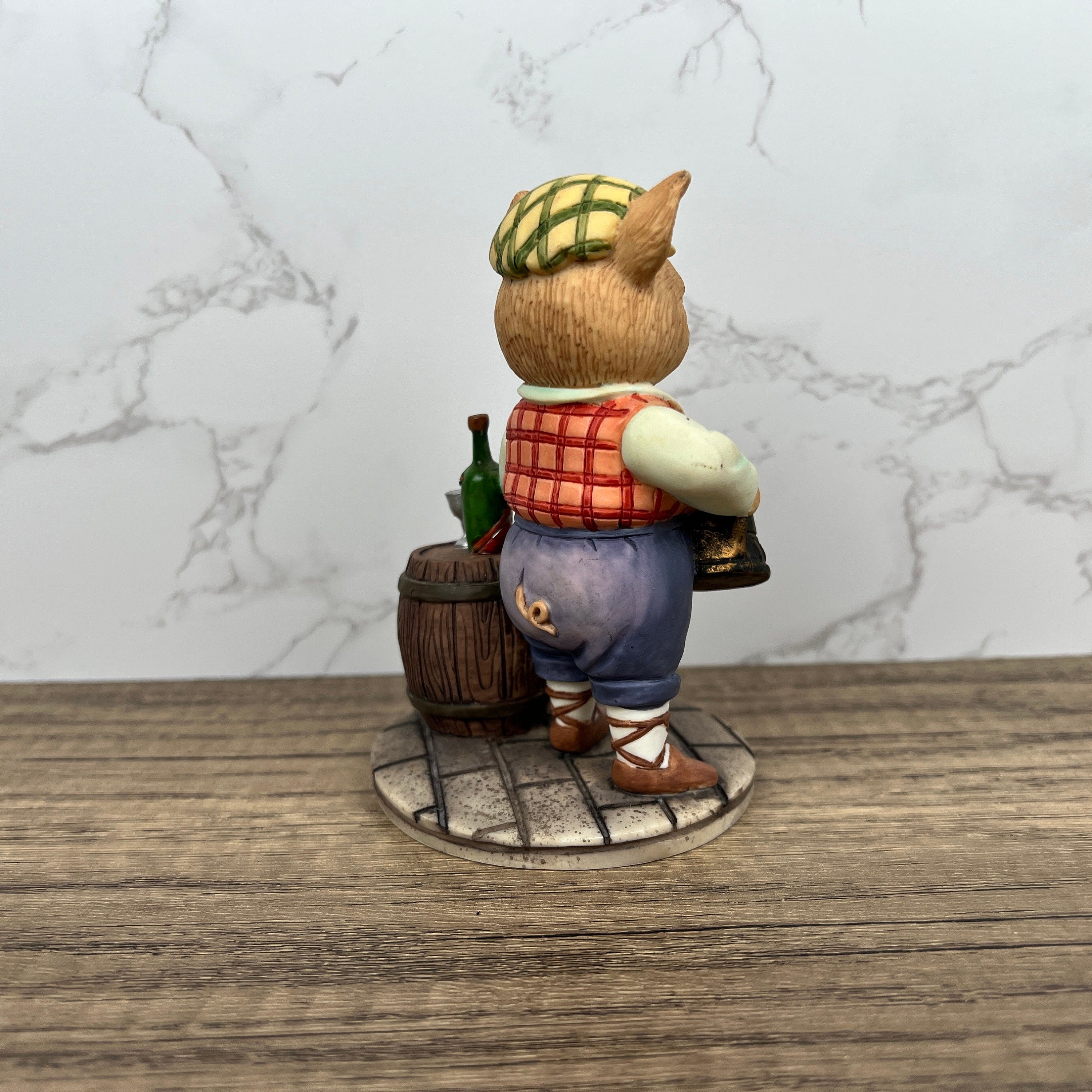The Leonardo Collection "Little Nook" Porcelain Collector Figure, Peter 'Porky' Trotter