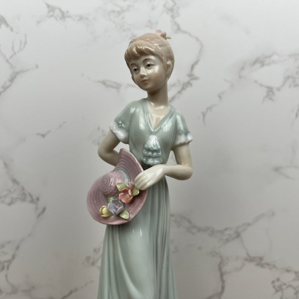 Vintage House of Lloyd Porcelain Figurine, Garden Party Decor