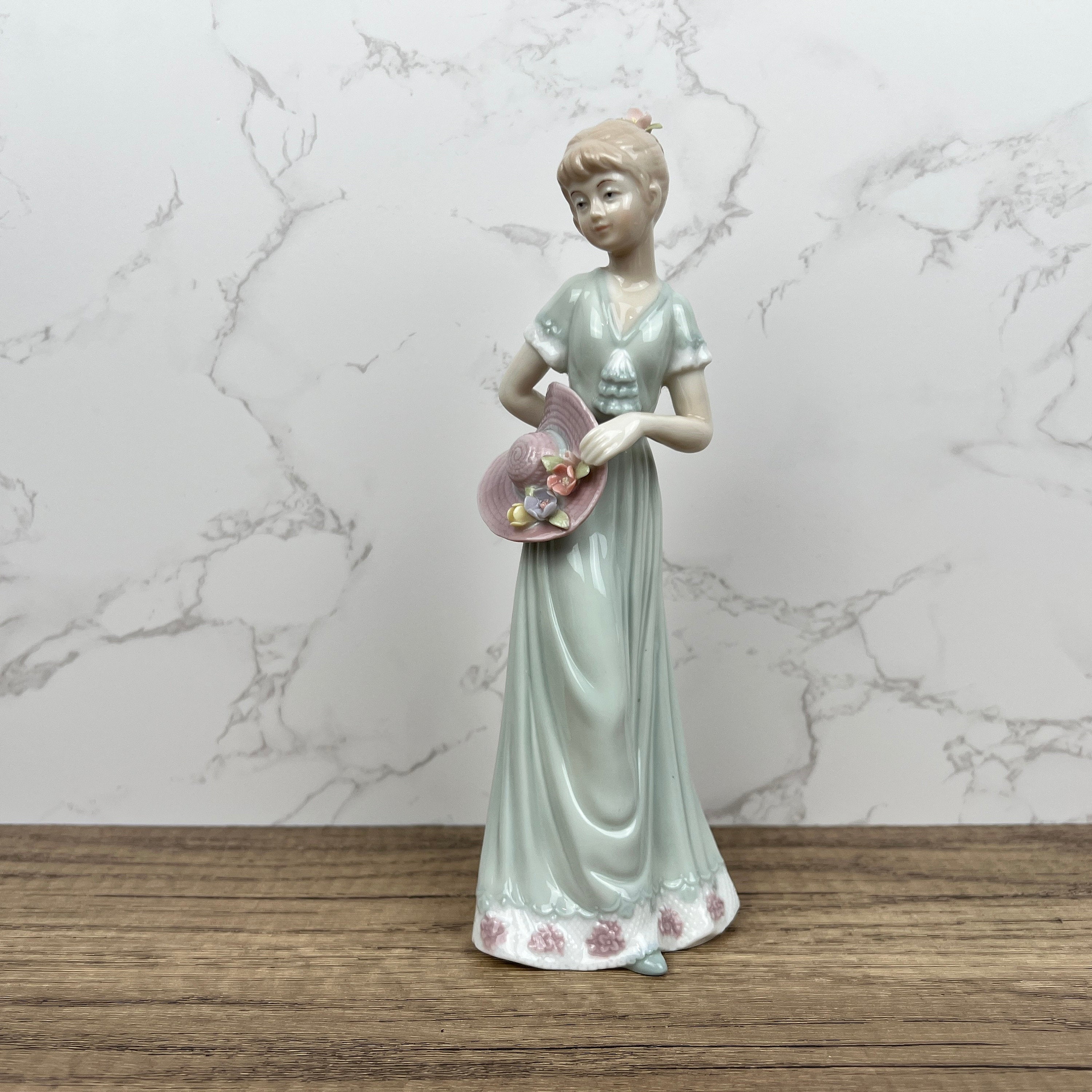 Vintage House of Lloyd Porcelain Figurine, Garden Party Decor