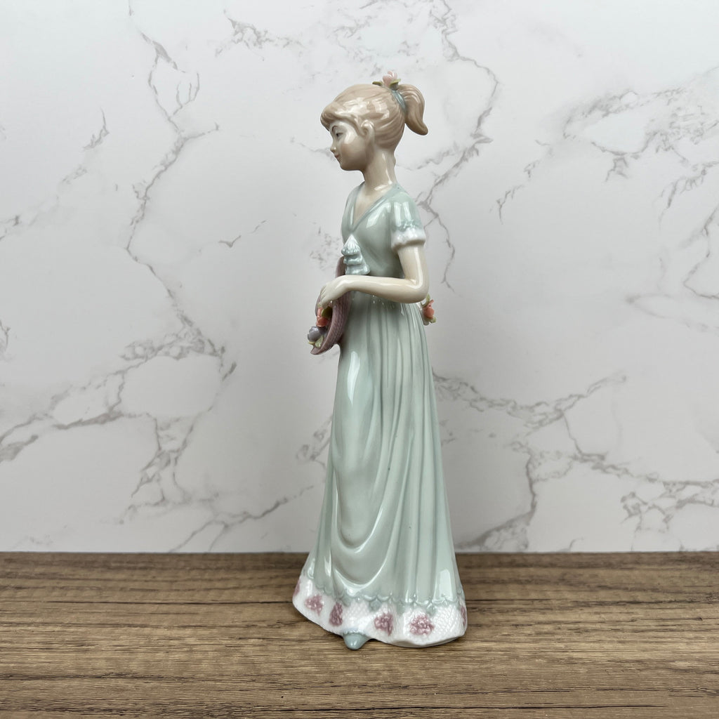 Vintage House of Lloyd Porcelain Figurine, Garden Party Decor