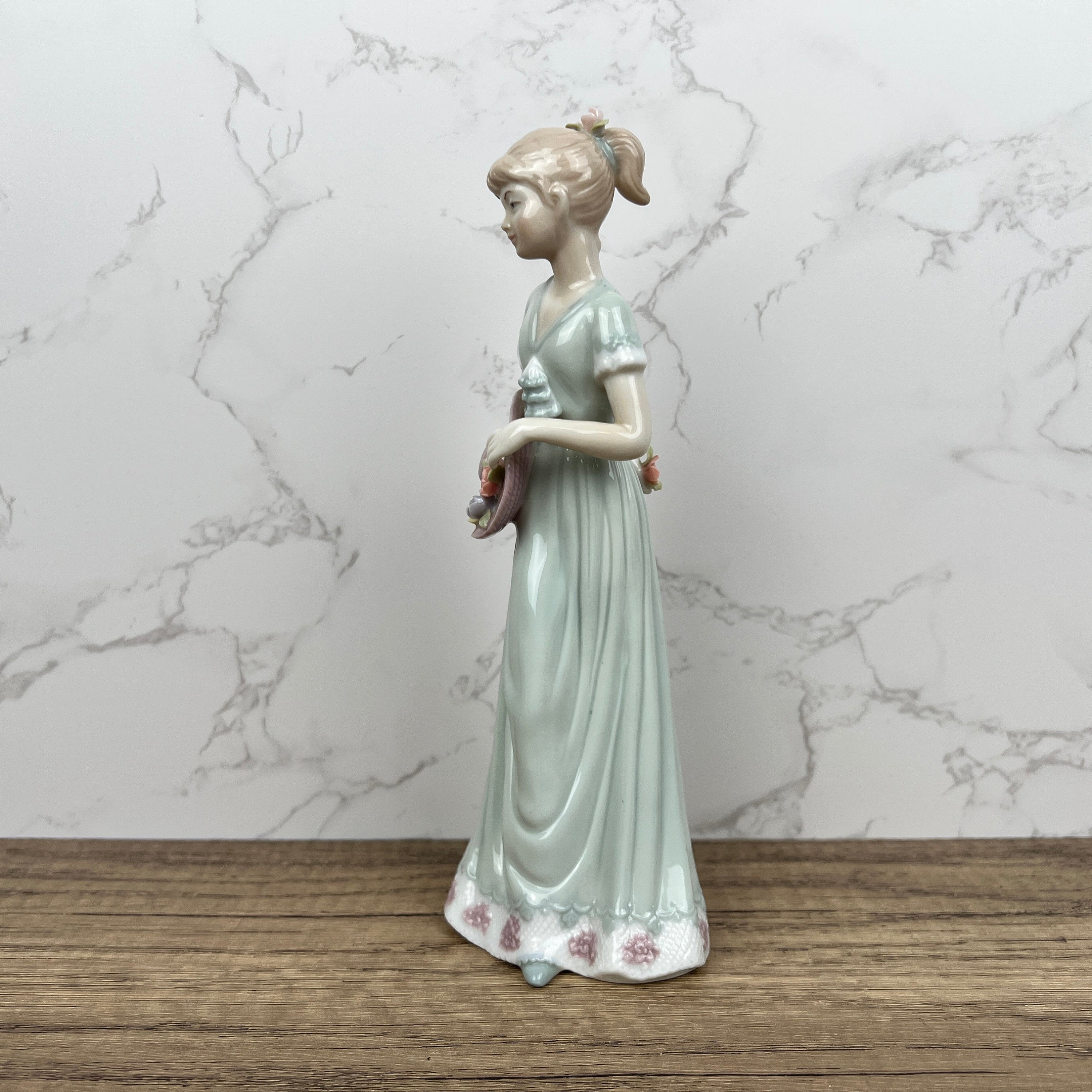 Vintage House of Lloyd Porcelain Figurine, Garden Party Decor