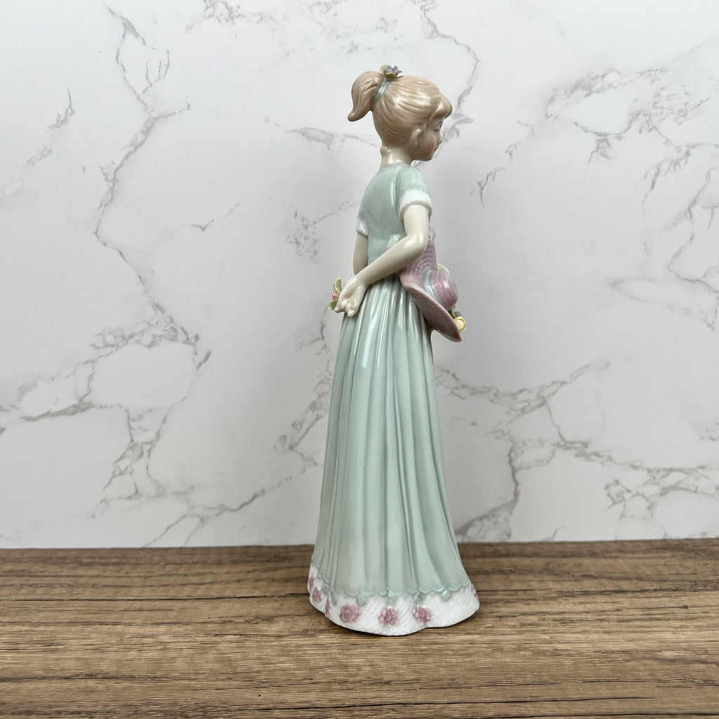 Vintage House of Lloyd Porcelain Figurine, Garden Party Decor
