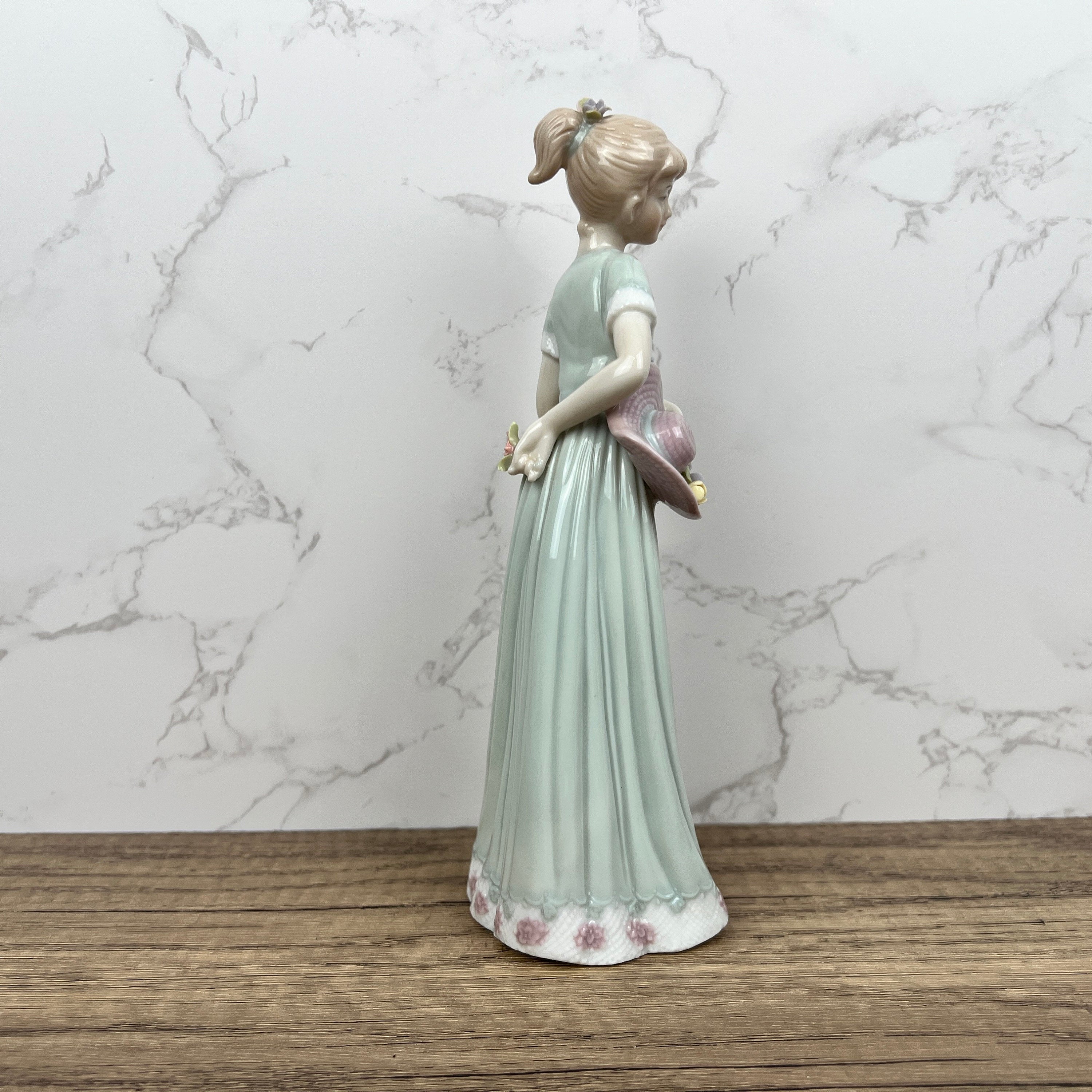 Vintage House of Lloyd Porcelain Figurine, Garden Party Decor